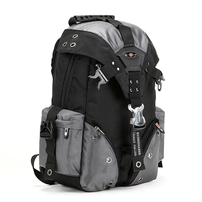 Men's Waterproof Backpack 15.6 Inch Laptop Computer Backpack