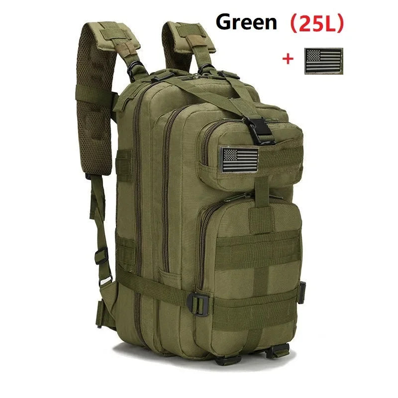 25l/50l Tactical Backpack Large Molle Hiking Backpack