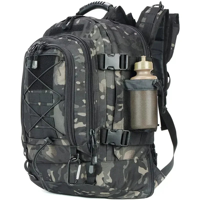 Extra Large 60L Tactical Backpack for Men/Women Outdoor Water Resistant