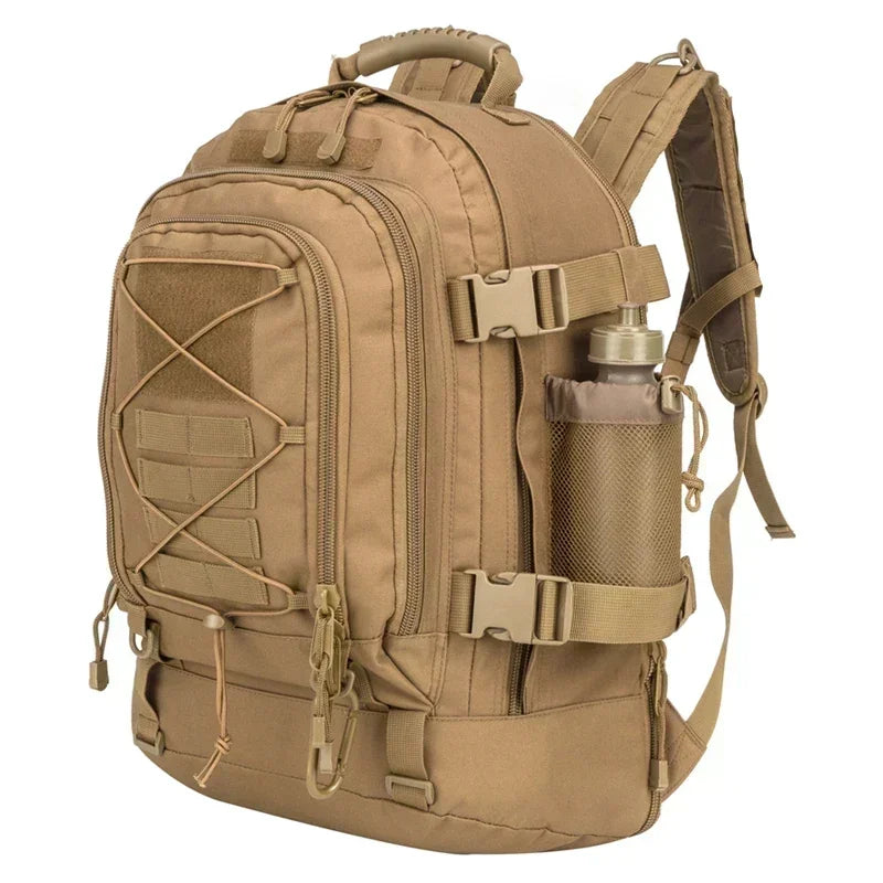 Extra Large 60L Tactical Backpack for Men/Women Outdoor Water Resistant