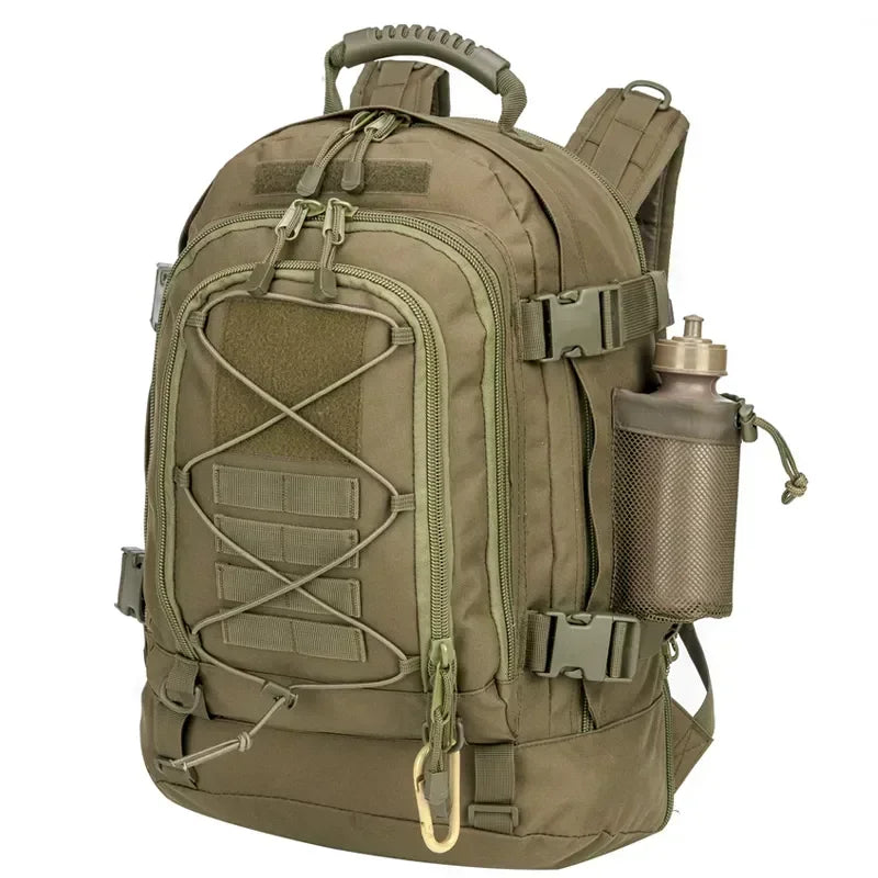 Extra Large 60L Tactical Backpack for Men/Women Outdoor Water Resistant